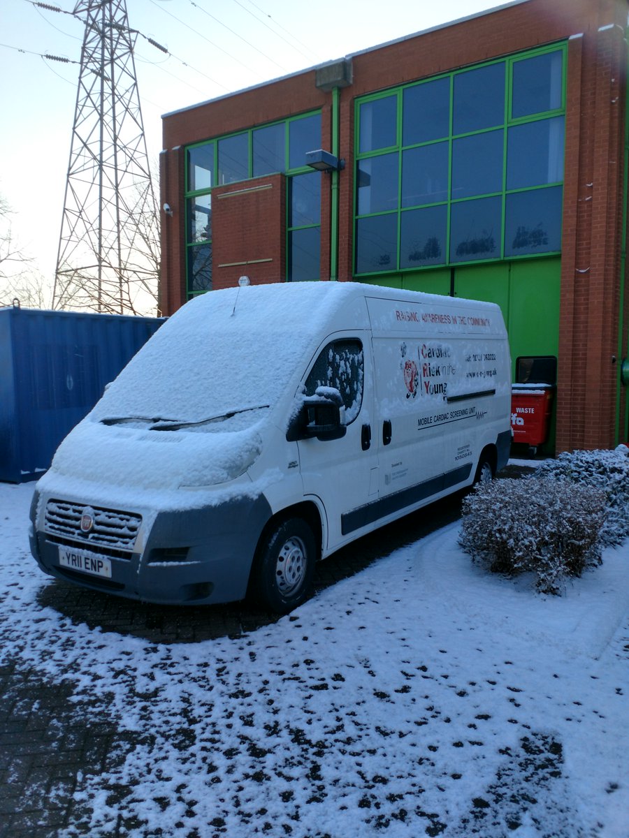 WEATHER UPDATE: Every attempt is being made to go ahead with our #testmyheart screenings this weekend. If you have an appointment booked and cannot attend please let the CRY office know as soon as possible. UPDATES will be posted via social media and email if plans change.