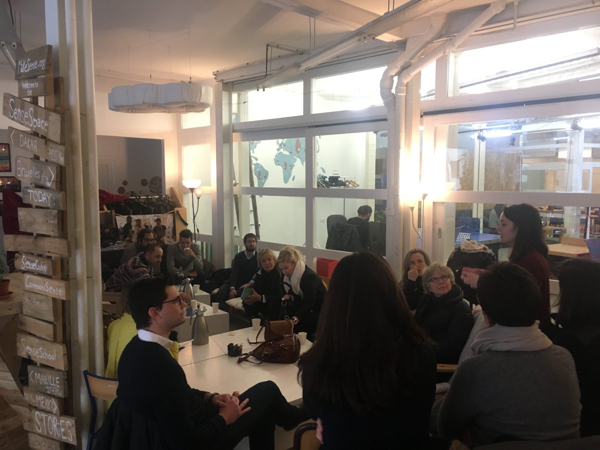 mylearningexp's tweet image. En mode « gangster » 😎chez @MakeSense avec @GroupeKorian et Resilient Innovation