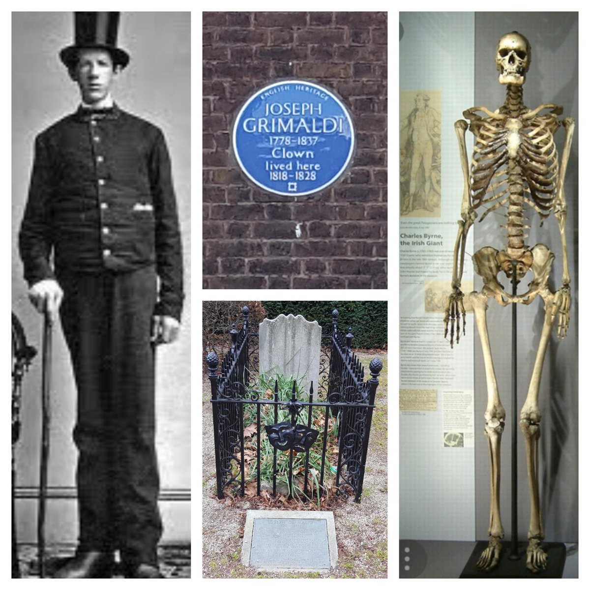 MsLucyIngham's tweet photo. If #AHS was set in London #AHSFreakShow

@MsSarahPaulson @MrRPMurphy @AHSFX @denisohare

Stanley plans to exhibit Ma Petite next to the tragic Irish Giant.

All Twisty wanted to be was like his hero Joseph Grimaldi. The GODFATHER to all modern day clowns.

Pic: travsd https://t.co/mEmzjT9JD4