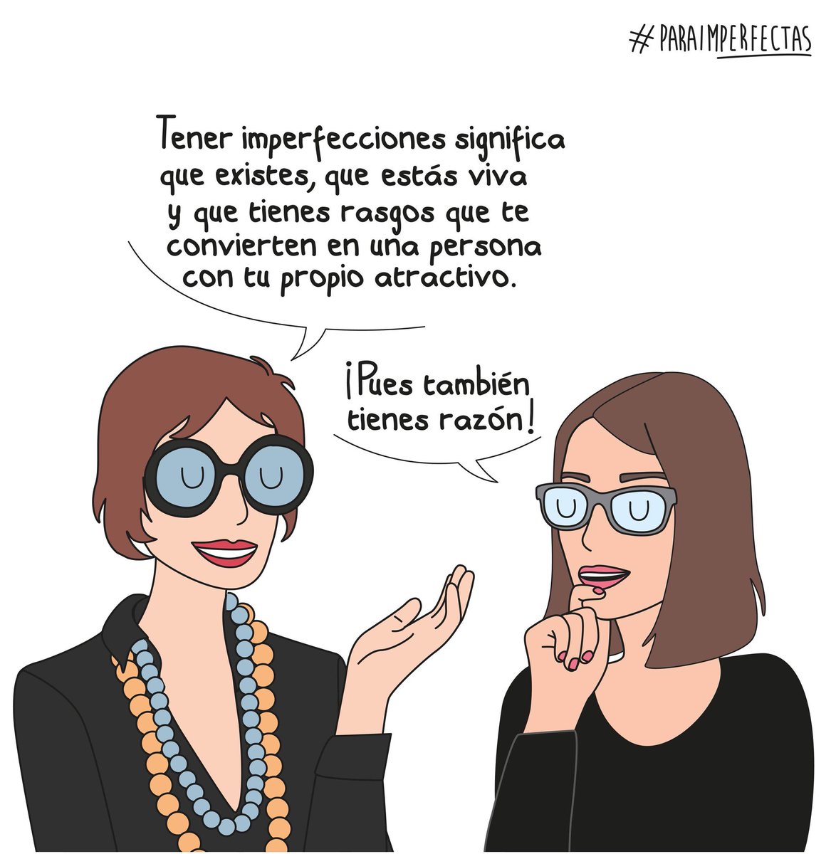 ParaImPerfectas's tweet photo. Tener imperfecciones es ley de vida #FueraComplejos #Paraimperfectas https://t.co/NM2BVXIQ0j