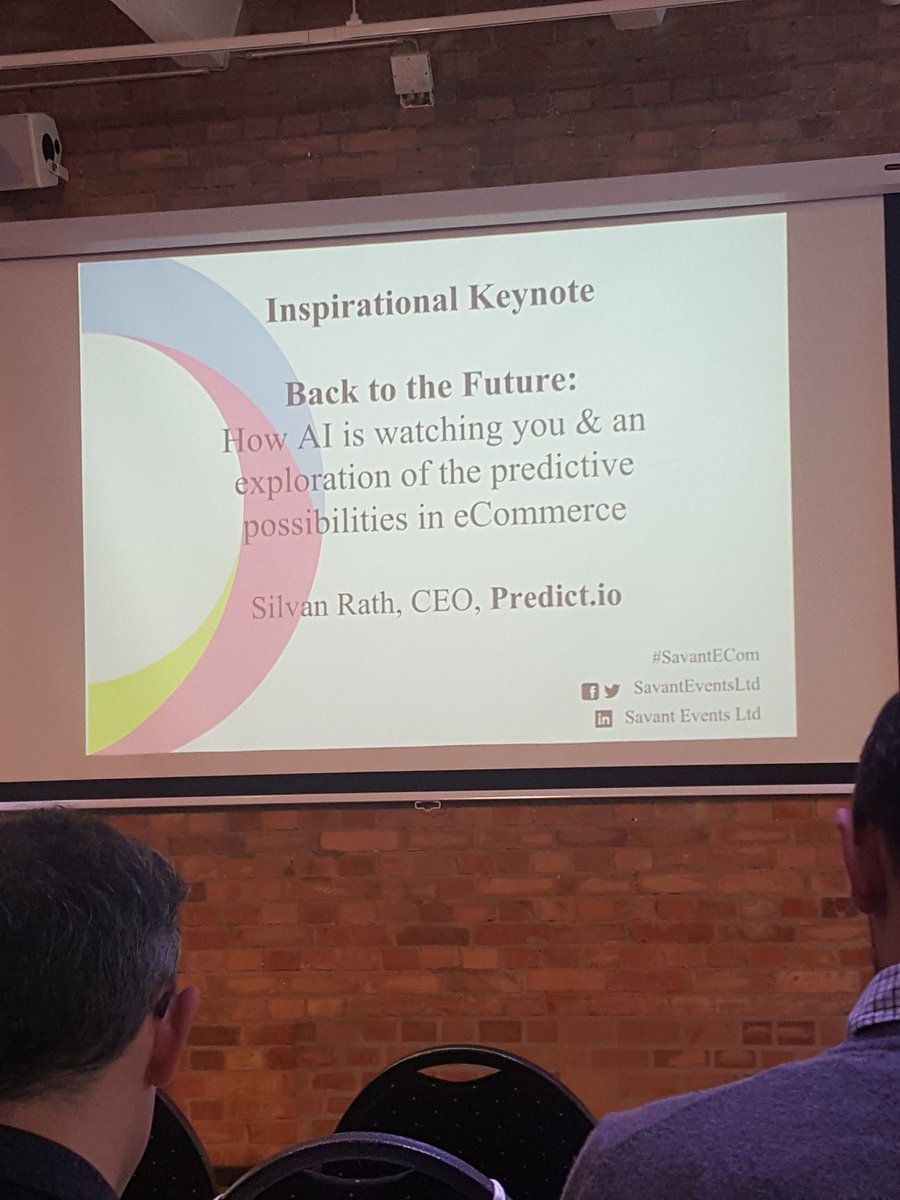 astridDhml's tweet photo. Great speek at the #SavantEcom conference of Silvan Rath from #predict.io about #ai and the l'importance of your #groundedtruth https://t.co/hsLyfPitpc