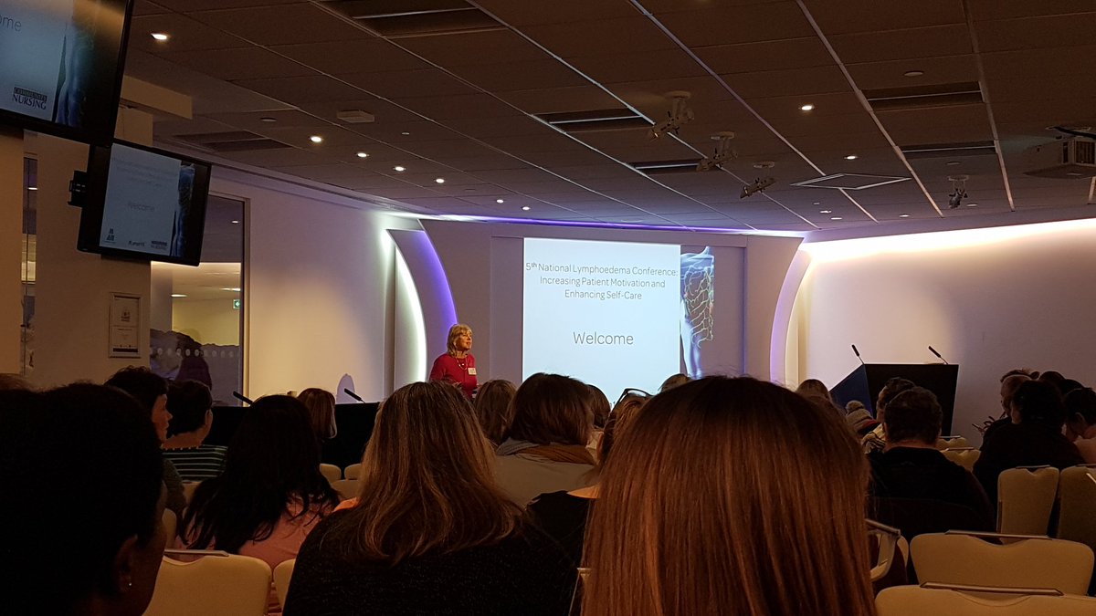 KateFrstr's tweet photo. Great turnout for #Lymph18.   #lymphoedema 5th annual conference - same age as @LipoedemaUK!  Loads of healthcare professionals made it here through the snow to focus on patient motivation &amp; #selfcare tips. https://t.co/htV2fUwrfv