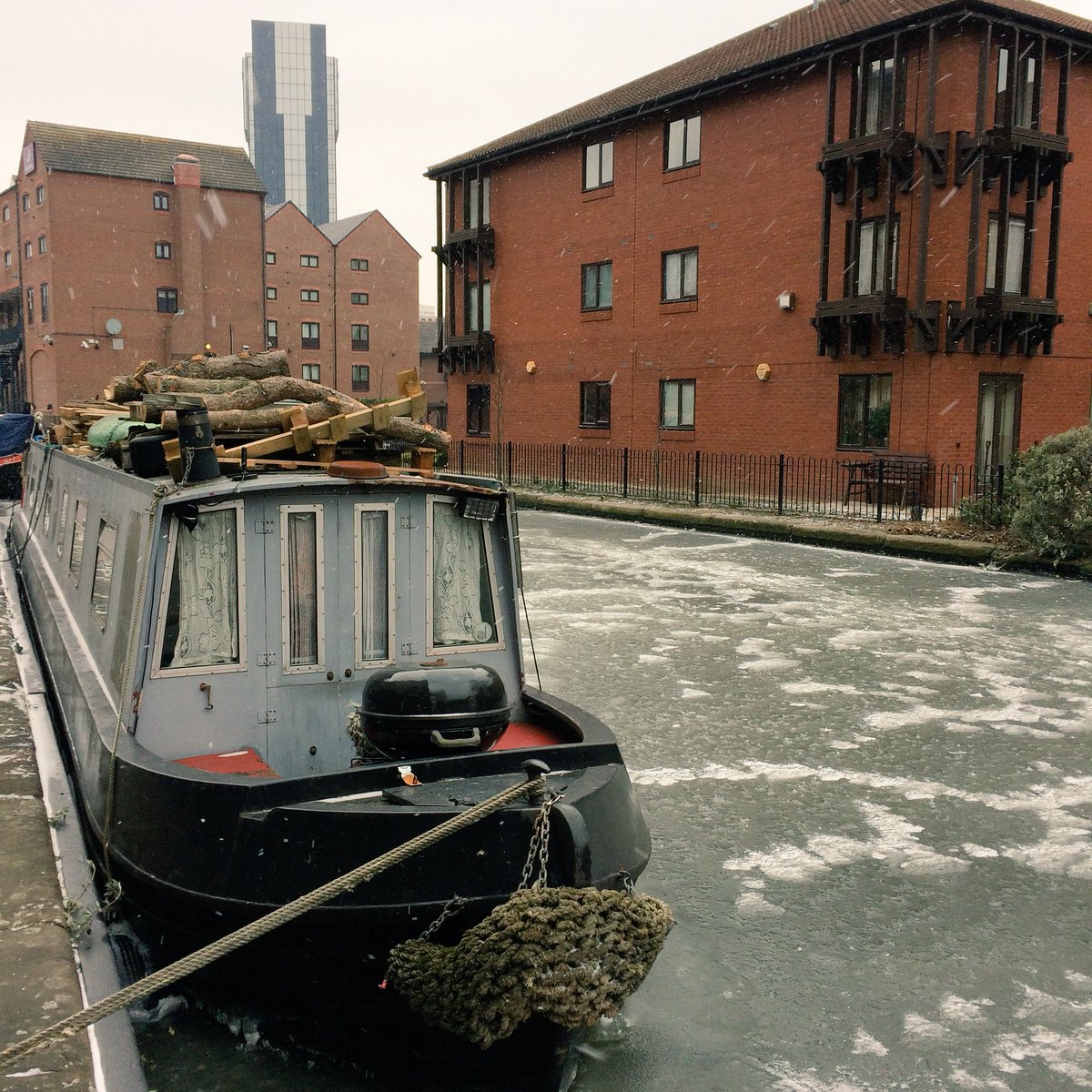 winter fuel #BirminghamCanals