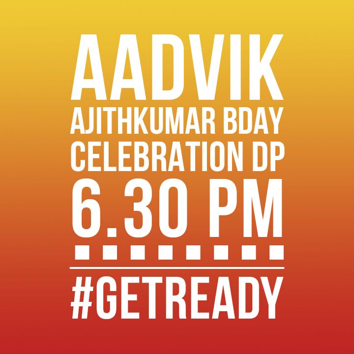 Nelson_Ji's tweet image. #HBDAadvikAjithkumar