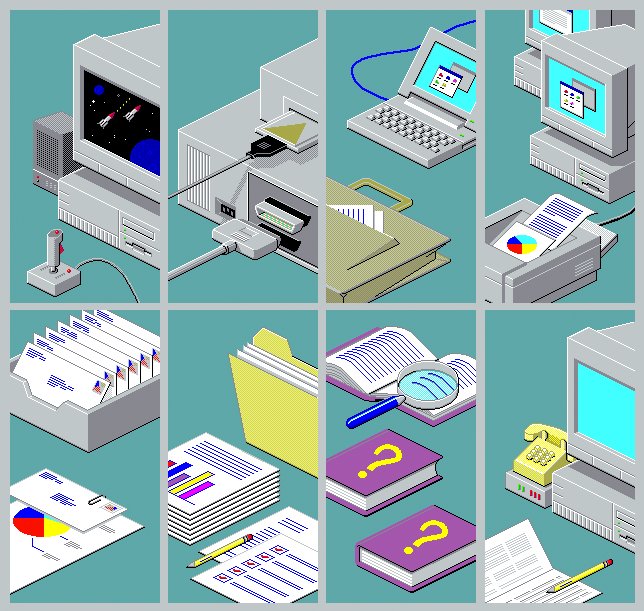 frederiquepng's tweet photo. How cool are those win95 installer images?! 💙 https://t.co/43G30Q0Puf