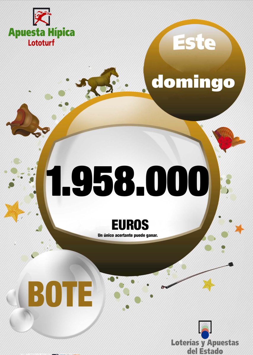 lapremiosa's tweet photo. Estos son los #botes en #lototurf, #quintupleplus y #gordopara el Domingo. ¿Y si cae aquí? Loteria @lapremiosa @TDLE_gestion #chamartin. Que la suerte te acompañe!!! https://t.co/N5FaRAlX89