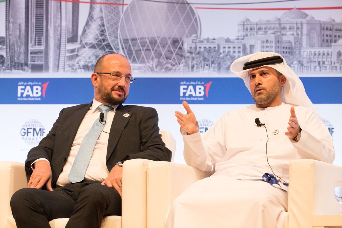 ENEC_UAE's tweet photo. المهندس محمد الحمادي الرئيس التنفيذي لمؤسسة الإمارات للطاقة النووية يشارك في حلقة نقاشية بعنوان "الطاقة البديلة .. حاجة لا رفاهية" وذلك خلال اليوم الثاني من منتدى الأسواق المالية العالمية 2018
#GFMF2018 https://t.co/9RXhmyRSRs