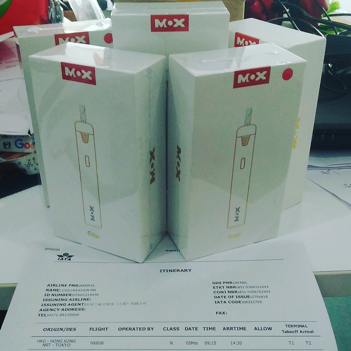 moxvaper's tweet photo. Ready to go
HKG✈JPN
#moxvaper
#bestiqossub
#changeforless https://t.co/udsqnzs5wY