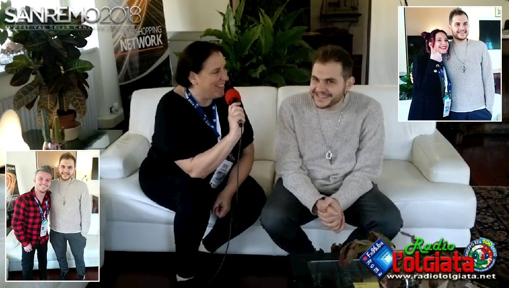 RadioLOlgiata's tweet photo. 01 marzo 2018 - #VocidaSanremo incontra RENZO RUBINO ai microfoni di Carmen Guadalaxara con Nicolo' e Nicole Riso - Ore 11.40 e 18.10 Fm96e4 Fm96e6 https://t.co/OtHjnnEgvN #sPhone #iPhone #Sanremo2018 #RenzoRubino #Radio #Custodire @Renzorubino https://t.co/fozBYgVBJF
