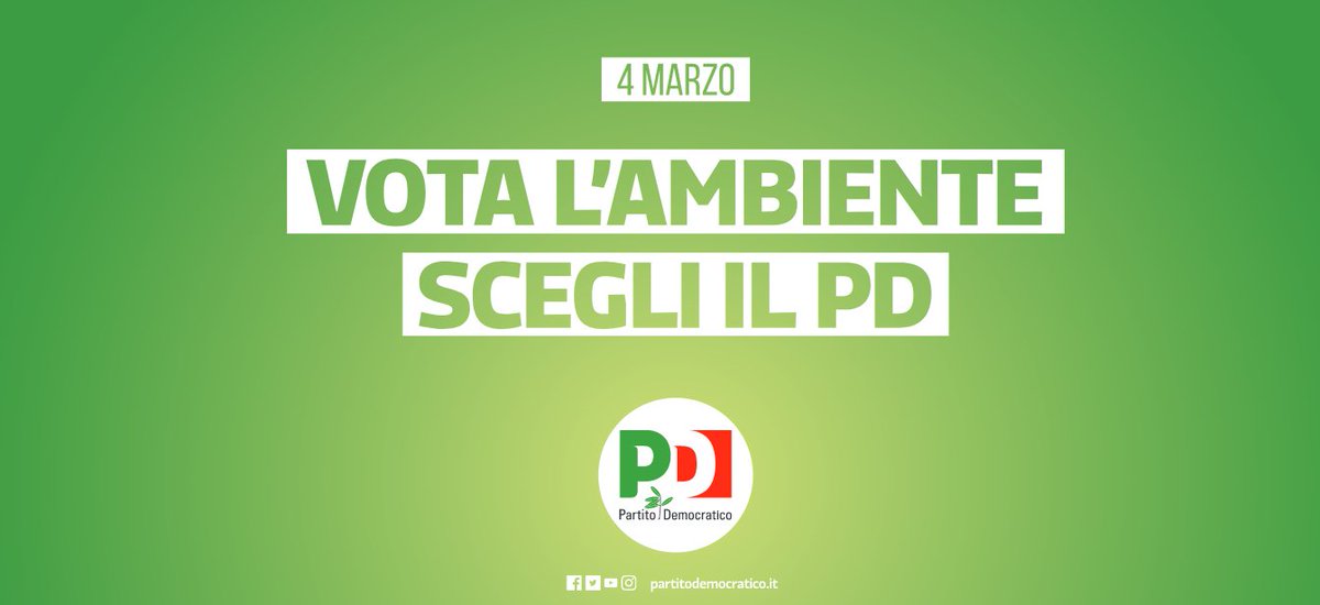 La tutela dell'ambiente è prioritaria
 Chi inquina di più deve pagare di più, è una questione etica, non solo economica
 Ne ho parlato a #elettricitafutura
 bit.ly/2F1WWg9
 #energia #4marzo #avanti #pensaci