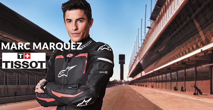 ciberwatch's tweet photo. Uno de los deportistas más codiciados del momento se une a la “familia Tissot”. ¡Bienvenido Marc Márquez! @ciberwatch https://t.co/eD0QHMvtVk https://t.co/1lUZSORNlY