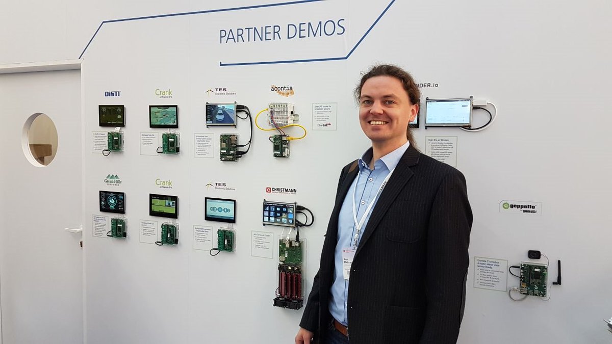 M2DC_Project's tweet image. @M2DC_Project @christmann_info exhibiting its 4 microserver baseboard on the Toradex booth, running an image scaling demo using the #M2DC #IMG #SEE. Find us at the @embedded_world hall 1, booth 639.