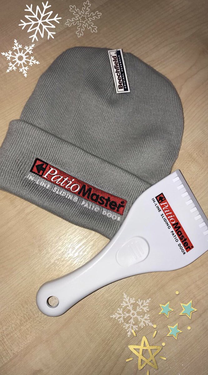 Who wants to WIN a FREE <a href="/PatioMaster/">PatioMaster</a> 'Hat and Scraper' set? 
RETWEET to enter! 

#1stMarch #StormEmma #Snowmageddon #snowday2018 #Win #Free #Giveaway #Prize #Competition #Share #Winner