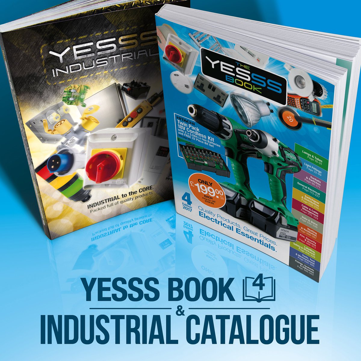 YESSSElectrical's tweet photo. Have you picked up our catalogues yet? Contact your local branch for a copy of the #YESSSBook and Industrial Catalogue now! https://t.co/5qlrcfzsDx