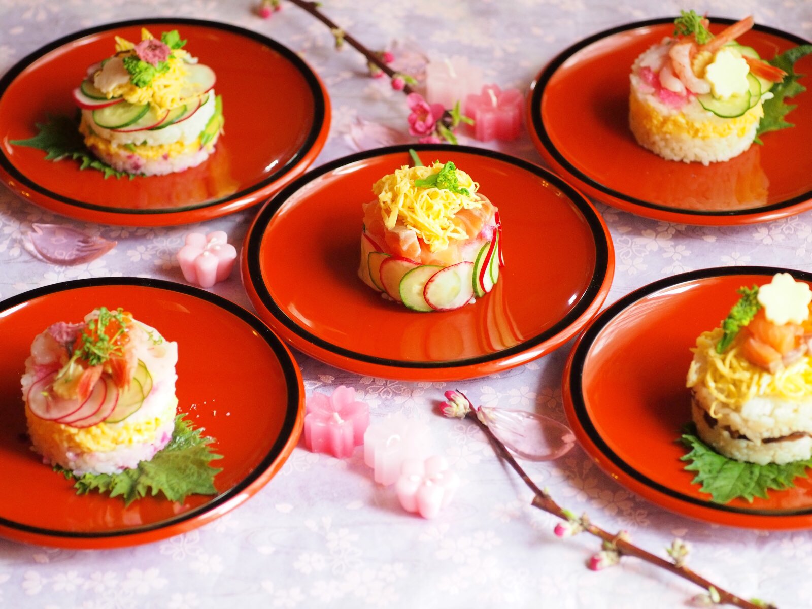 きゃさりん 福岡 בטוויטר ひな祭りミニケーキ寿司 Twitter家庭料理部 おうちごはん ひな祭り ケーキ寿司 Japan 和食