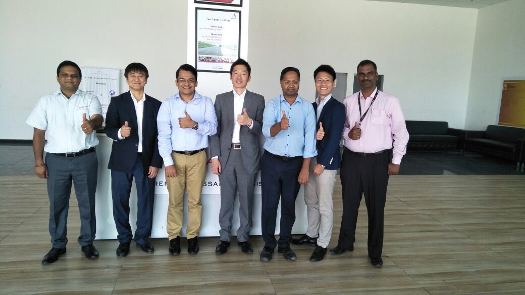AtulShahane's tweet photo. #nissanindiailn welcoming KWE team to visit ILN https://t.co/LnvUNEuF6R