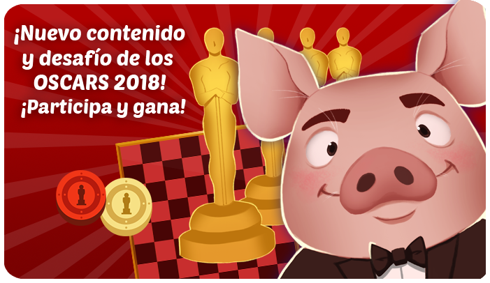 Chipa_Games's tweet photo. ¡Llegan los #Oscars!
¿Podrás superar nuestro desafío y llevarte los premios exclusivos?
Intentalo jugando gratis aquí:
https://t.co/QJUYjp1a5z

#Oscars2018 #GameDev #IndieDev #Desafíos #Retos #Damas #Checkers #AcademyAwards #Indie #indiegame #MobileWorldCongress #Mobile #Gala https://t.co/vHdneBVf0G