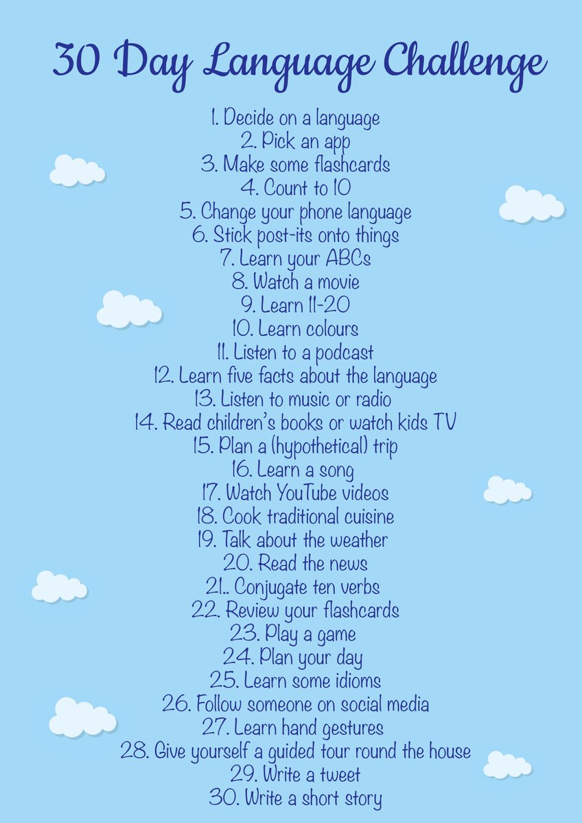 LinguaphileLife's tweet image. It&apos;s the 1st March, which means our #30DayLanguageChallenge starts today! Join us on Instagram to follow along ow.ly/GeZU50gD7bL #30DLC