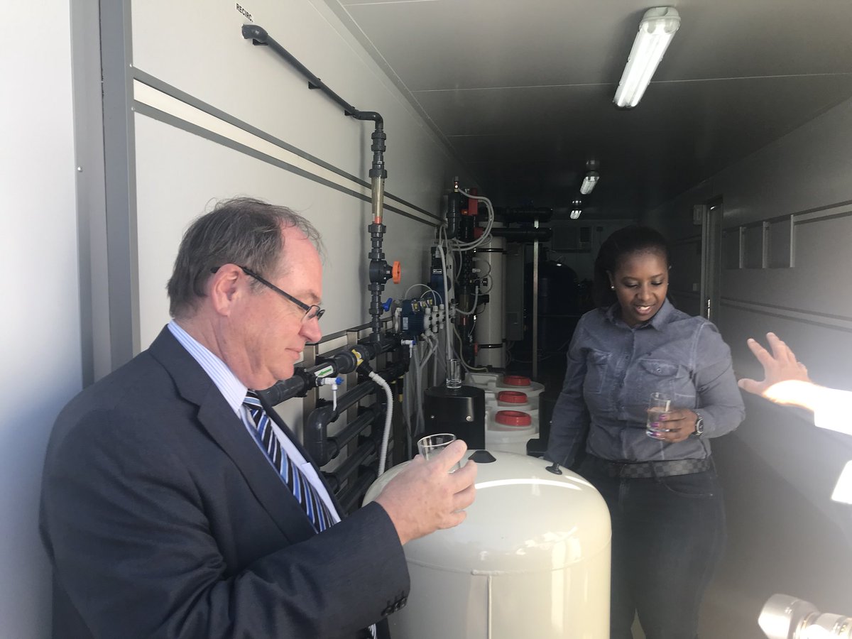 Abramjee's tweet photo. #SaveWater #EveryDropCounts LifeHealthcare_ Vincent Palloti Hospital in Pinelands opened a water filtration plant today. Well done. @DWS_RSA @OperationSA1 @missearth_sa @CityofCT @TheCapeArgus #MurrayRoberts Deputy Mayor Ian Neilson officiated... https://t.co/v2RYz70d3i