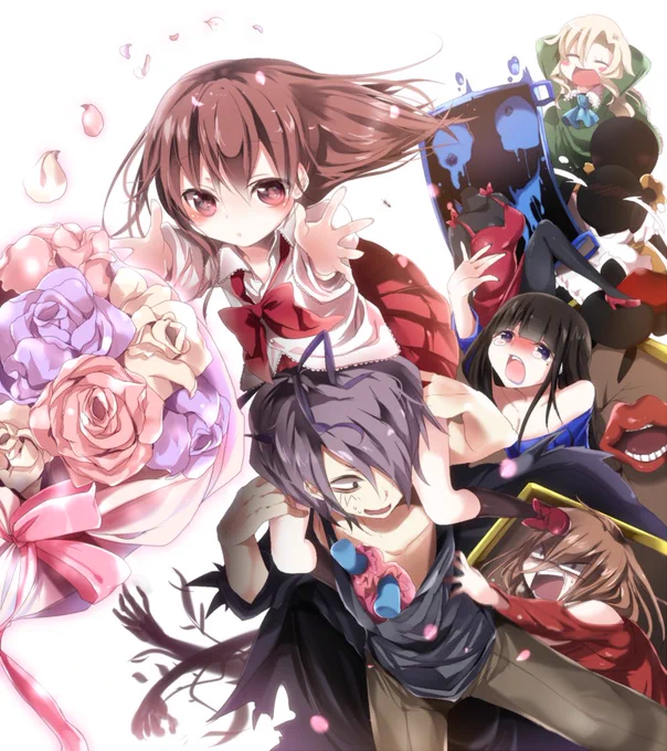 六周年おめでとうございます。当時の絵で失礼します…!やっぱり青い人形と赤い服の女が印象的だったなあ。
#Ib6周年 