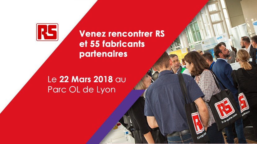 RSOnlineFR's tweet image. [J-21] Venez nous rencontrer très bientôt à la Tech Day RS au Groupama Stadium de Lyon ! 
Au programme, 55 fabricants partenaires seront présents. De nombreuses animations vous attendent sur place… On ne vous en dit pas plus.
Inscrivez-vous vite &amp;gt; techday-lyon.rs-fr.com