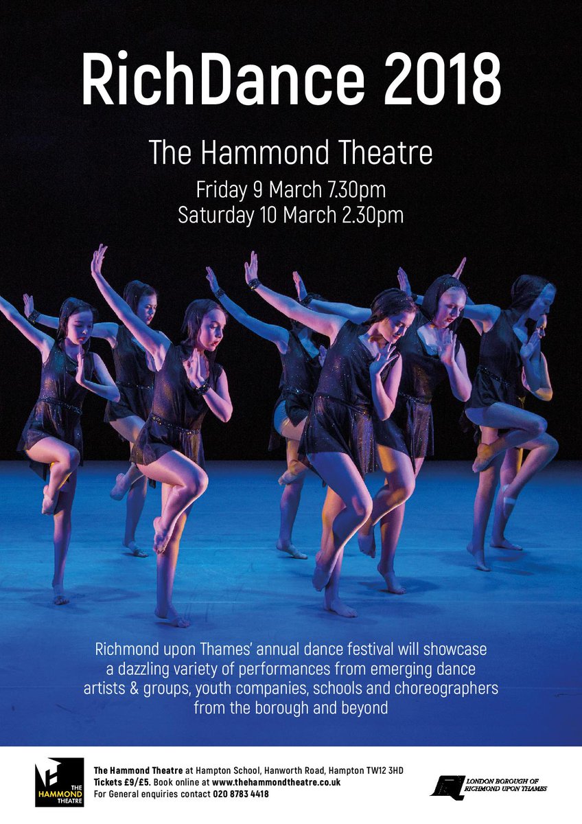 The #SNOW is still falling outside but we can't stop thinking about @RichDanceFest which is just around the corner!