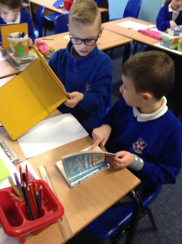 latimerprimary's tweet image. Class PK are drawing and describing our favourite book characters for World Book Day. #world okay #classpk