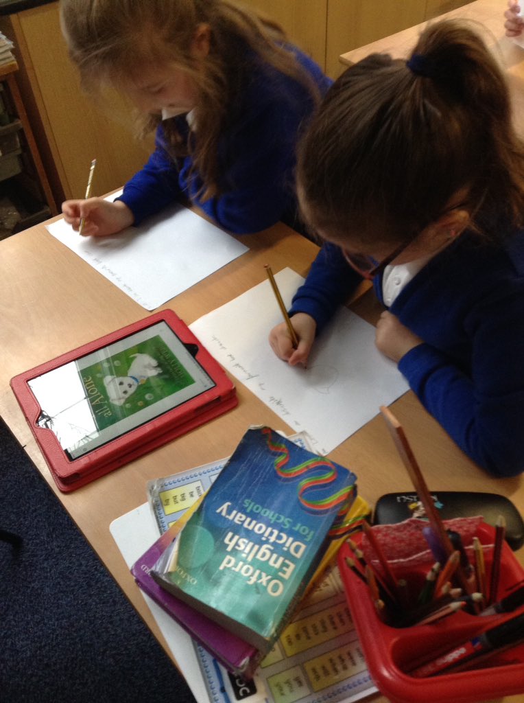 latimerprimary's tweet image. Class PK are drawing and describing our favourite book characters for World Book Day. #world okay #classpk