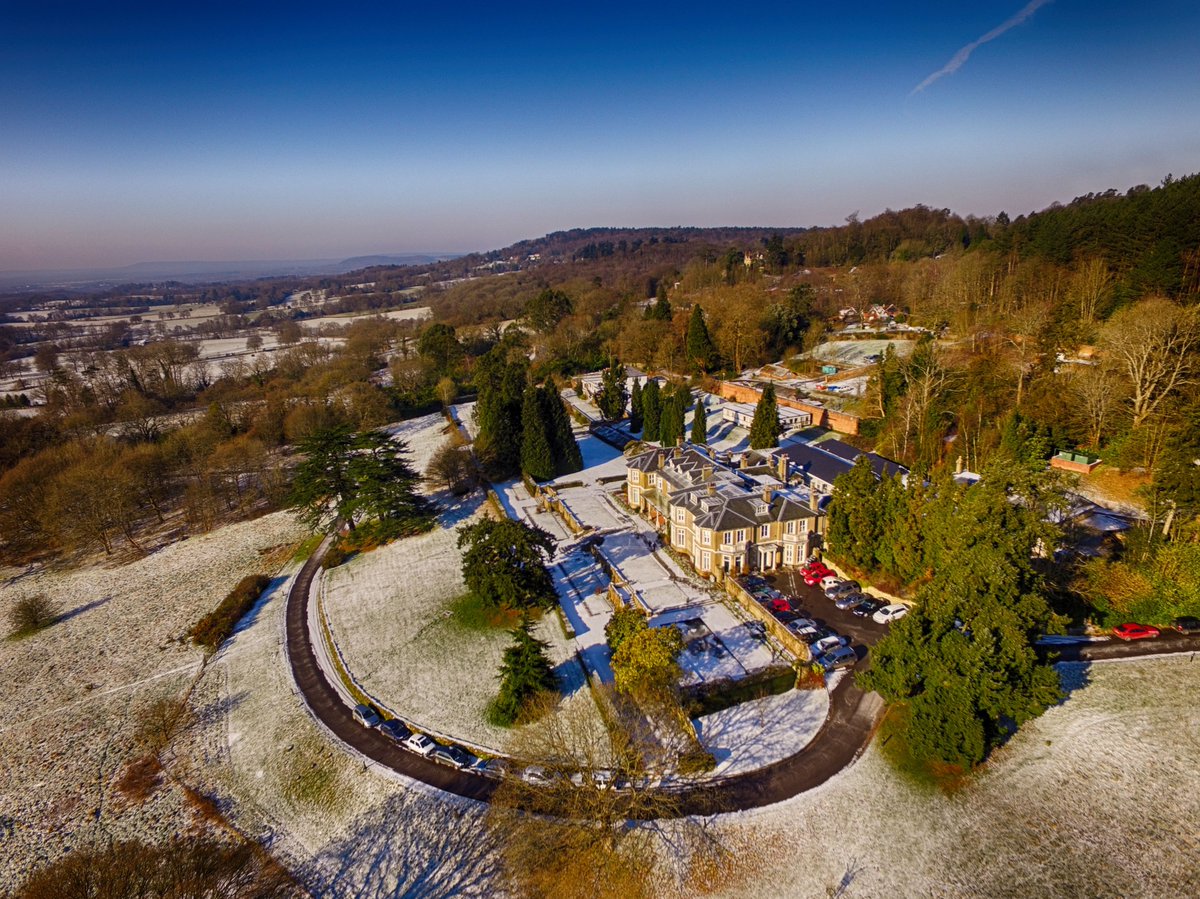 MSSLSpaceLab's tweet photo. MSSL on a chilly morning https://t.co/pVXzIKjSkx