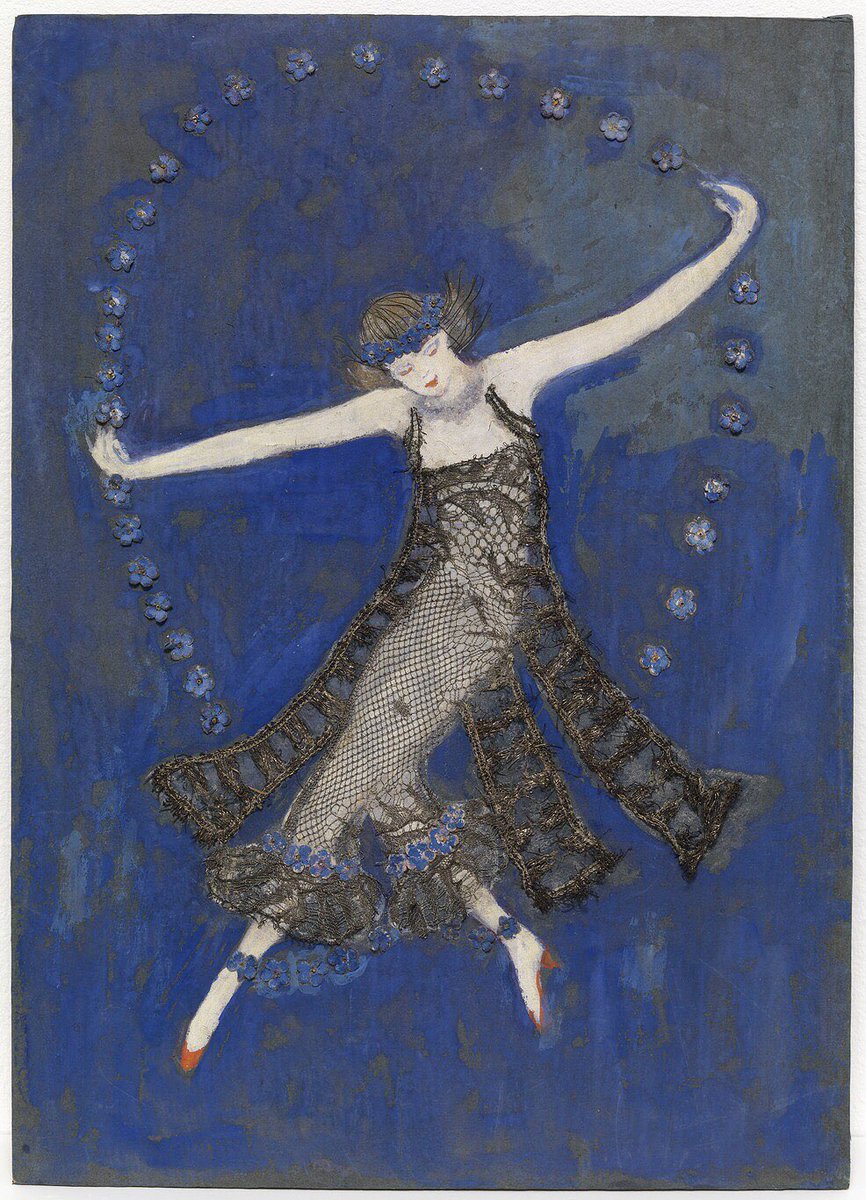 orla_ocean's tweet photo. Ballet costume designs for ‘Orphée...’ 1927 by US modernist artist, poet & salonière Florine Stettheimer #art #womensart #Stettheimer #ballet https://t.co/Mlcd2joNmv
