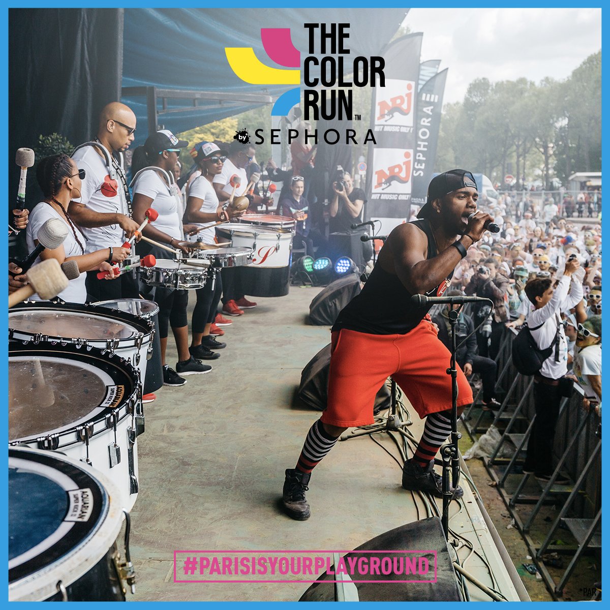 - Avant la course viens t'échauffer sur l'afrovibe, la nouvelle discipline de danse fitness intense 🕺
- Pendant la course, ambiance toi avec une fanfare qui va mettre le feu 🎷
- Après la course, prends toi en photo avec tes potes sur le photocall officiel 📸