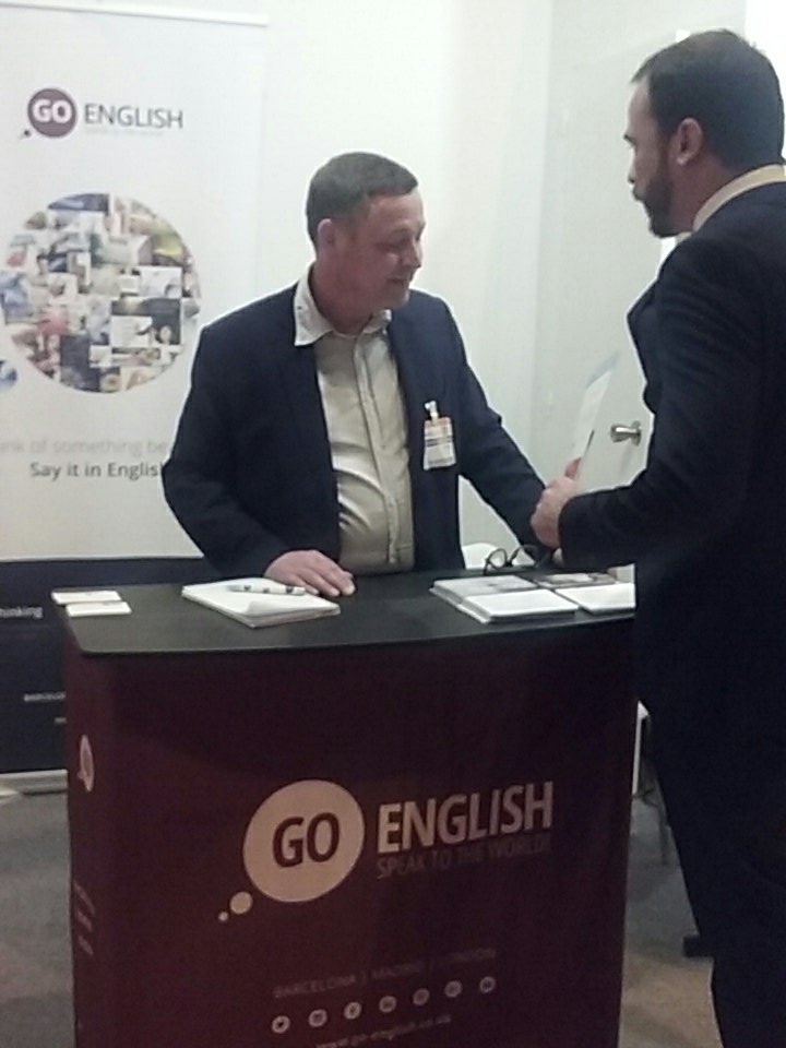 goenglishcouk's tweet photo. #EXPOELEARNING
@GoEnglishBCN Nuestro ECO, James Hoyle, presentará  nuestra nueva plataforma,  Go Learn mañana viernes! https://t.co/vVczETWkap