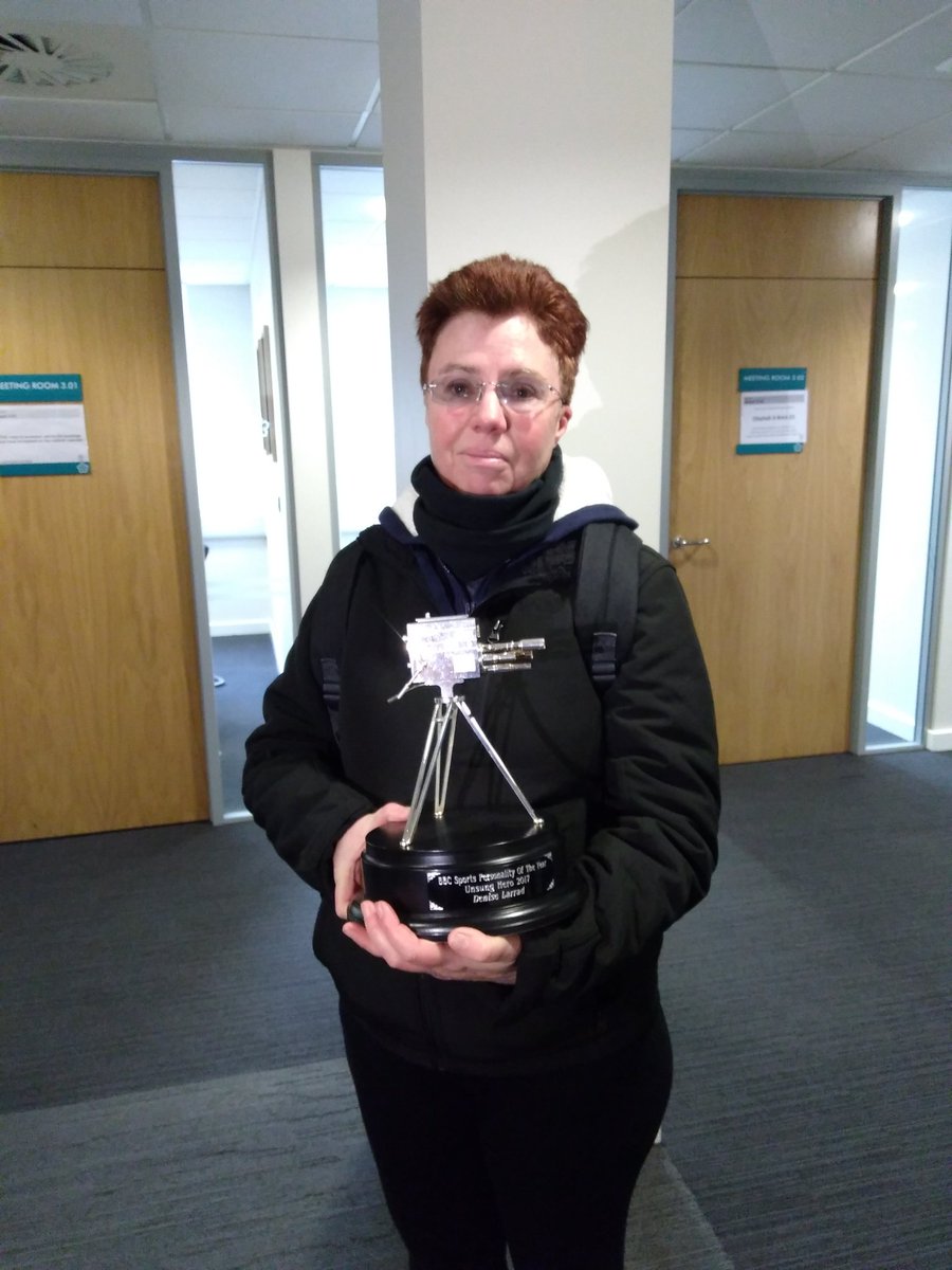 colincross1974's tweet photo. #MoveitBoom Mascot Race gathering pace. Here at Leicester City Hall with Denise Larrad winner of BBC Sports Personality Unsung Hero award. @rosiehuckle @HealthyTogethr @LPTnhs https://t.co/Nug3xNB9GJ