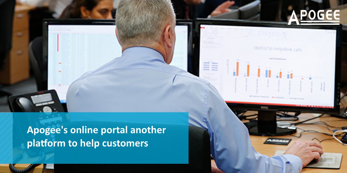 Apogee's online portal another platform to help customers apogeecorp.com/news/apogees-o…
