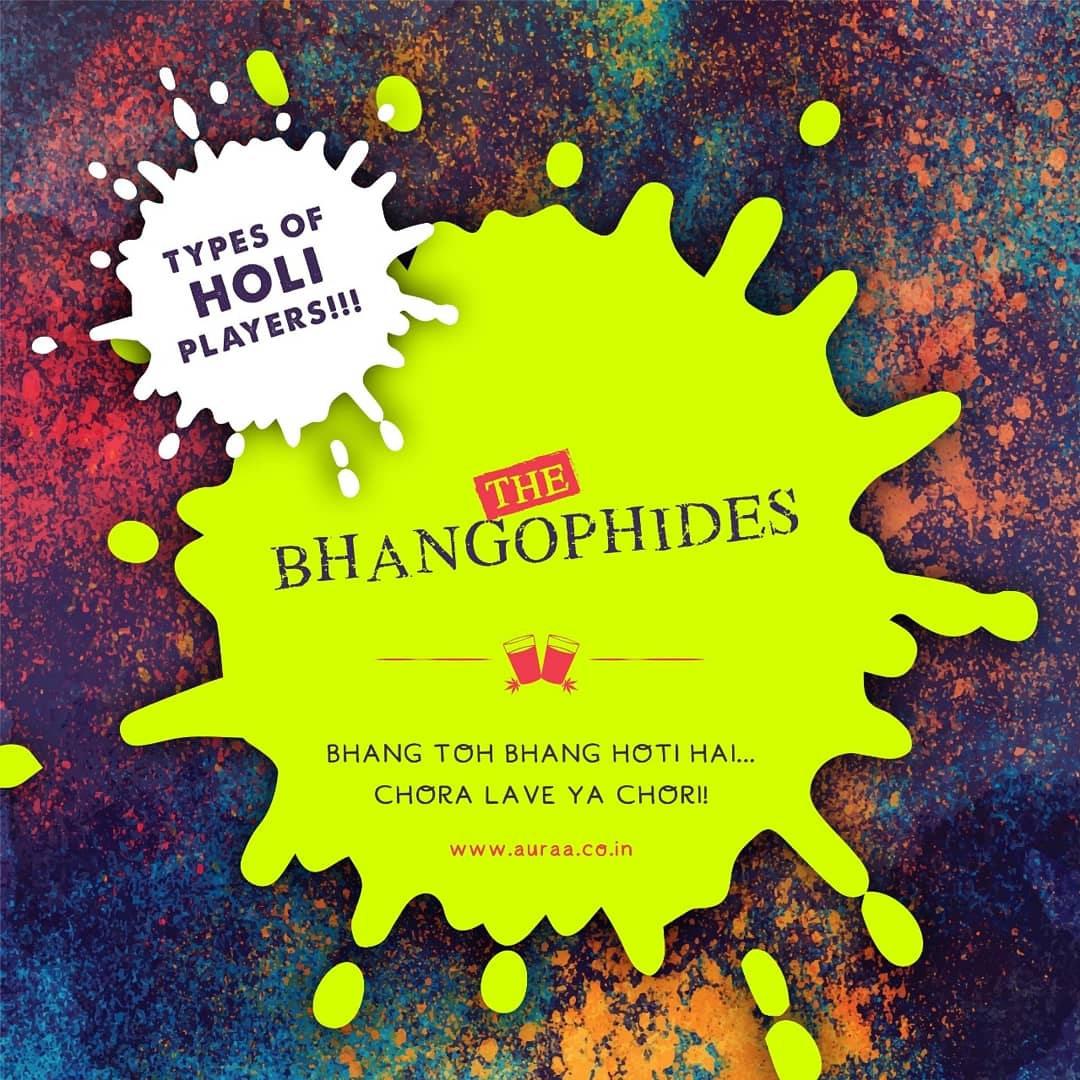 auraa_ace's tweet photo. Bade bade desho me aise namune milte rehte hai senoritaa!!!! Tag your Holi vale friends 
#auraa #holi #happyholi  #FestivalsOfColours #colours #different #types #Happiness #Holi2018 #celebration #love #fear #diva #festivemodeon #bhang https://t.co/wtn0knObDK