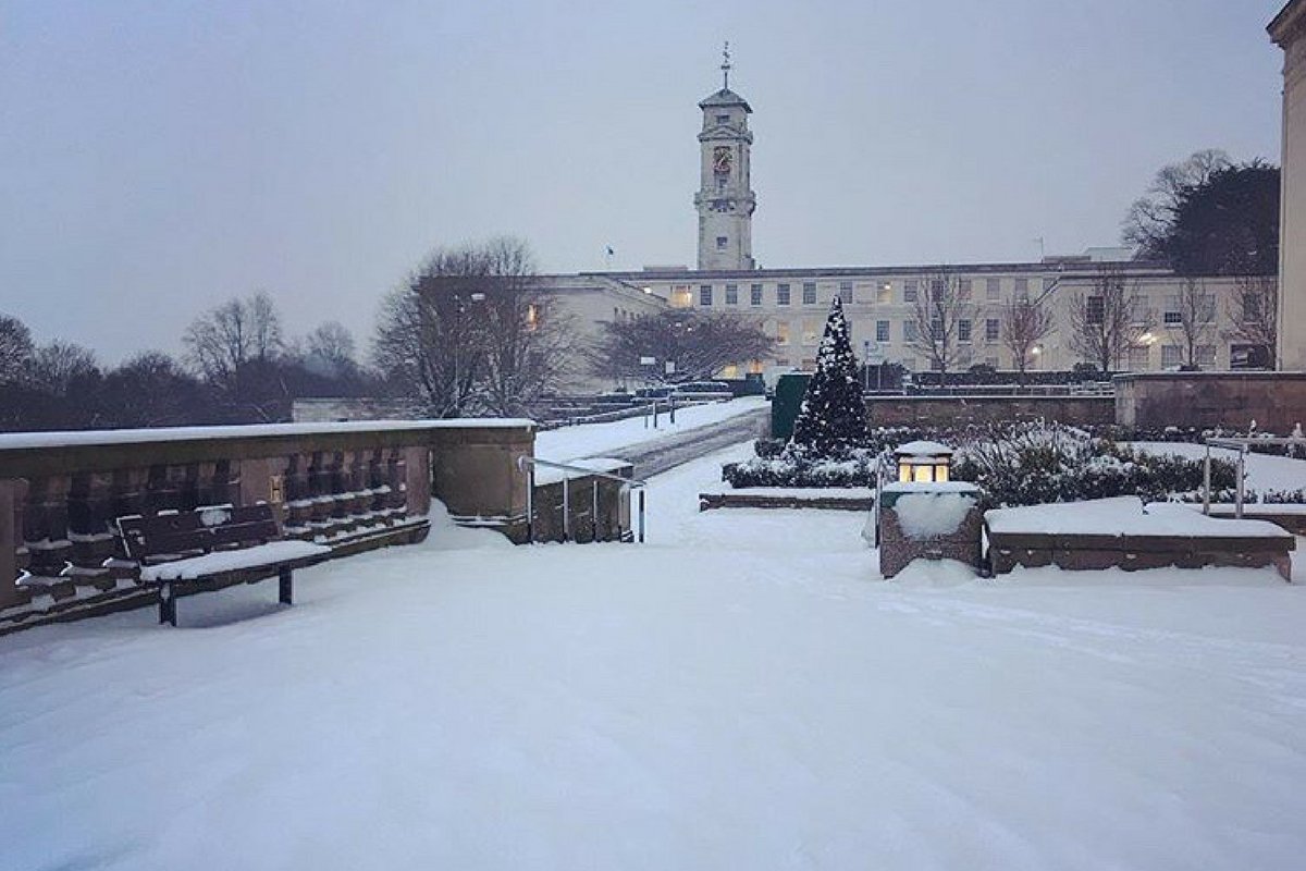 UoNSU's tweet photo. We are open today but some services will be closing early due to the extreme weather.

The SU reception will close at 4pm 🕓
@moochbar is open as normal 🍔
@UoNSU_Clothing will close at 3pm 🕒
@UoNSU_Coffee will close at 4pm 🕓
@UoNSU_SPAR_Shop will close at 6pm 🕕 https://t.co/gTnFc69lkN