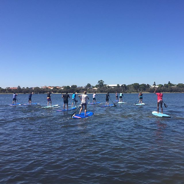 All_Saints_WA's tweet photo. A great day for a paddle!!! The Year 9 Aquatic Studies students have picked the skills up quickly!! #standuppaddle #sup #paddle #paddleboarding #learningbydoing #getinvolved #beactive #getoutdoors #getoutside #fun #noclouds #nofilter #funinthesun #bestsc… https://t.co/1z95quNUwt https://t.co/vxJMQc1pIM