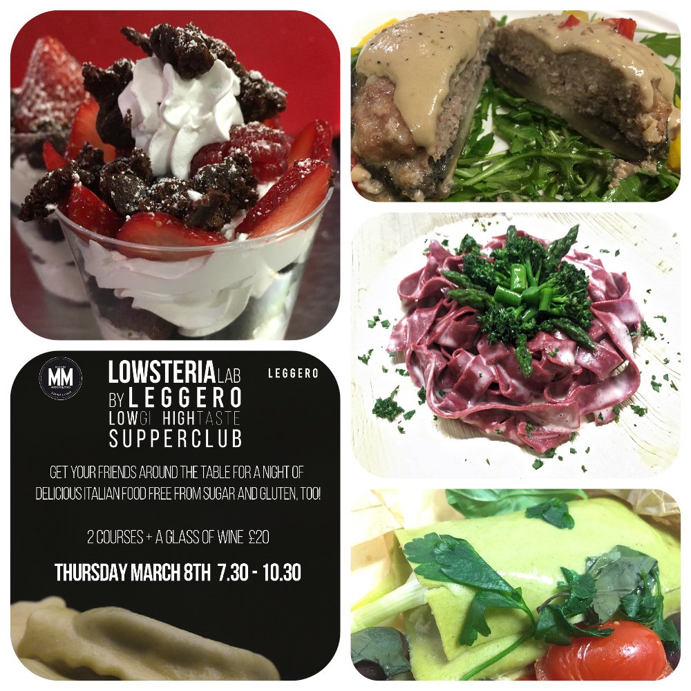 LowsteriaLab's tweet photo. ONE WEEK TO GO! 😀 Join us together with our amazing friends of @FreeFromEvents @EatSafeapp &amp; @Leggero_London for the only #PopUp #supperclub for freefromers #foodlovers ! ☕️🍵 + 🍷= £20 everything #glutenfreend #sugarfree Only A FEW tickets available!  https://t.co/IEw23Pvpgn https://t.co/PLRXXLLdEN