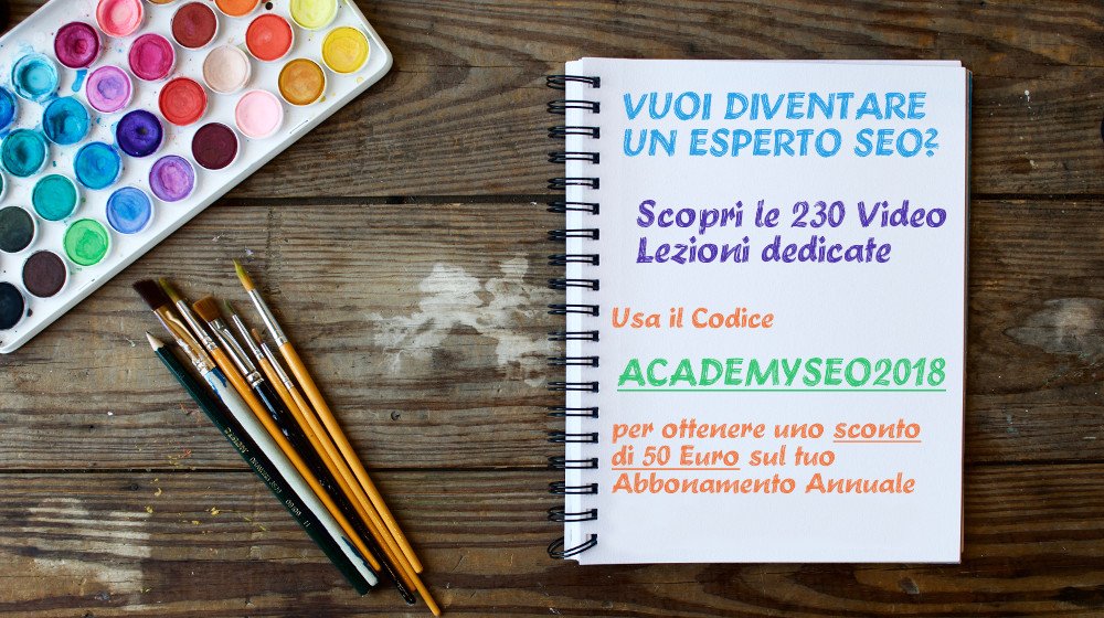 HostAcademyIT's tweet photo. 📢Mese Nuovo, Nuova #Promozione📢 Vuoi diventare un Esperto #SEO❓Host Academy ti offre 230 Video Lezioni dedicate! Iscriviti ora per avere uno #SCONTO di 💲50€💲sul tuo Abbonamento con il codice ACADEMYSEO2018 🎓https://t.co/s6R1QVAcYM ‼️ https://t.co/YEhIKvmj1N