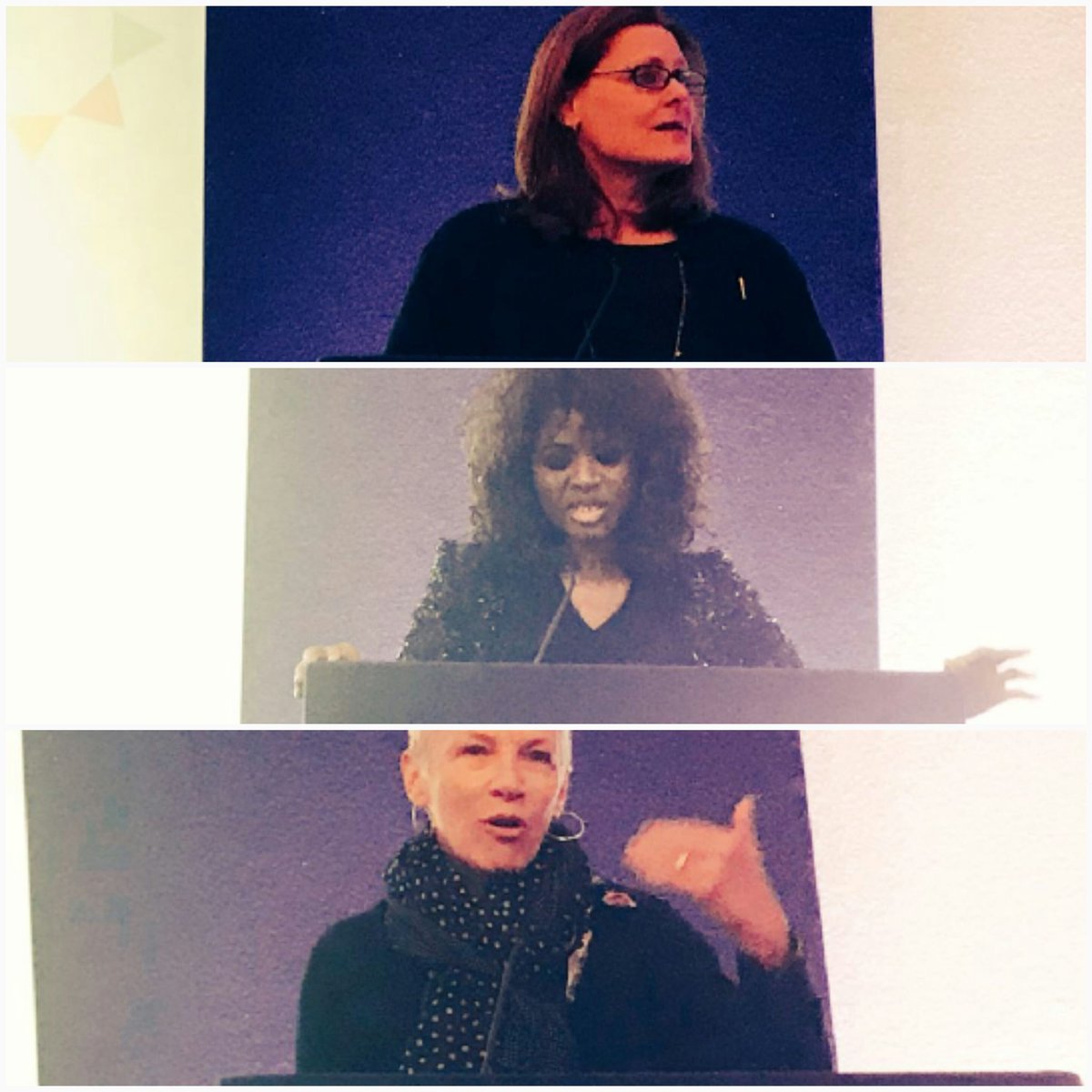 junesarpong's tweet photo. Such an honor to be a part of @theirworld #IWD2018 breakfast, humbled to share the stage with some truly phenomenal women including my idol @AnnieLennox. Thank you @SarahBrownUK for bringing us all together to help #ChangeTheCuture https://t.co/TjNoWh83iq