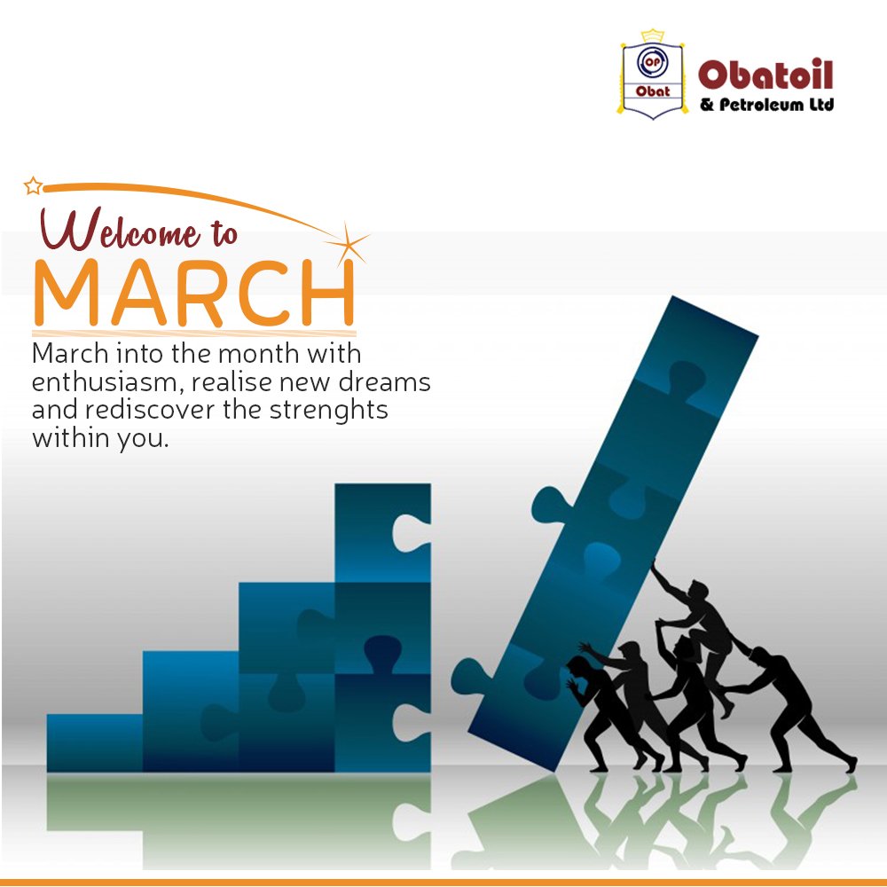 ObatOil1's tweet photo. Happy New Month. May you March into great surprises. Wishing you all the blessings of the New Month. #happynewmonth https://t.co/fyEM4k5e7E