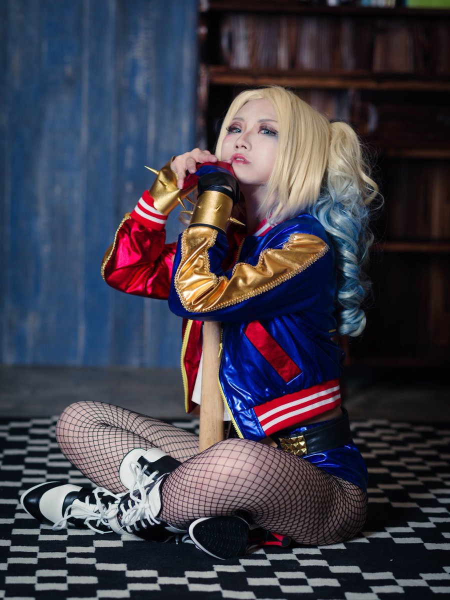Shiho 2 23にルシエルフォトで開催された コスプレ ポートレート撮影セミナー にてイオタ Jota Pk さんに撮って頂きました ありがとうございます スーサイド スクワット ハーレクイン コスプレ ハーレイクイン ルシエルフォト あ