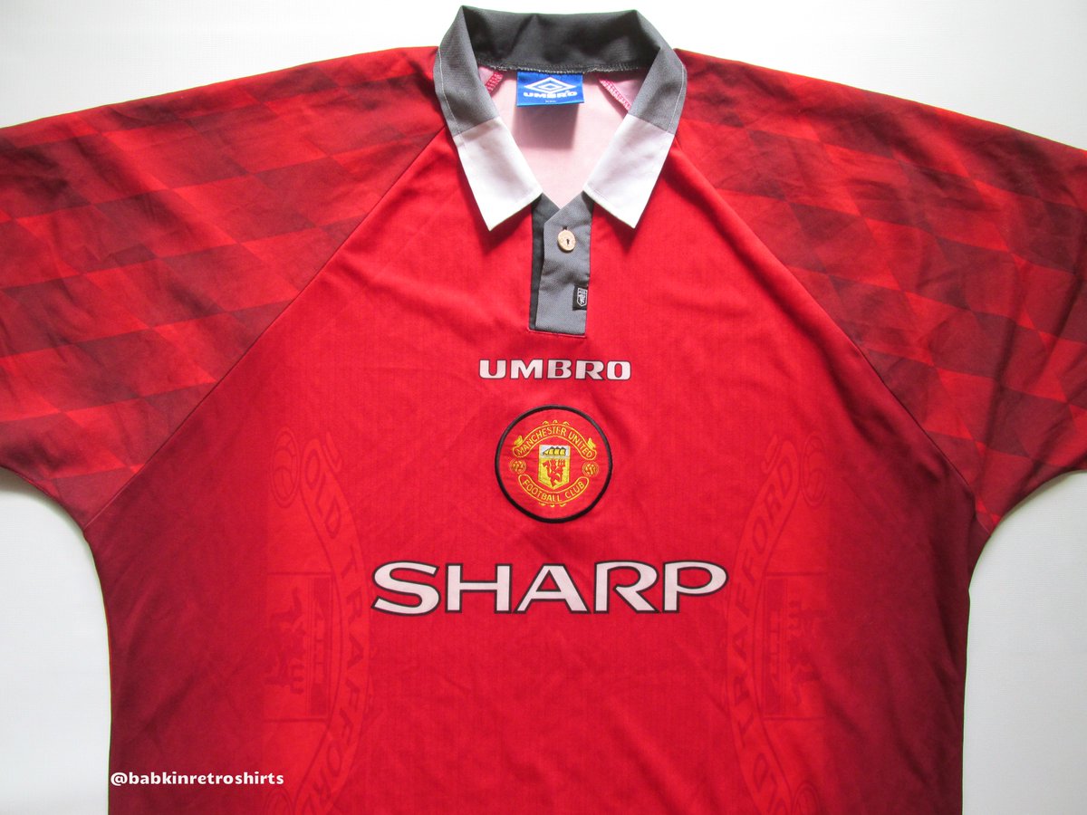 Babkin Retro Shirts On Twitter 1996 98 Manutd Home Footballshirt By Umbrouk Https T Co Ixgkyeddo0 Manchesterunited Manchester Manunited Mufc Manutd Reddevils Oldtrafford Sharp Vintage Vintagestyle Cfs Umbro Classic 90s Retro