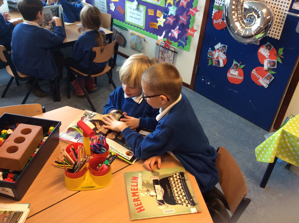BSNJSL's tweet photo. Sharing books with our Buddy class for World Book Day #jsly1 #jsly3 https://t.co/7nd9fgnlR5
