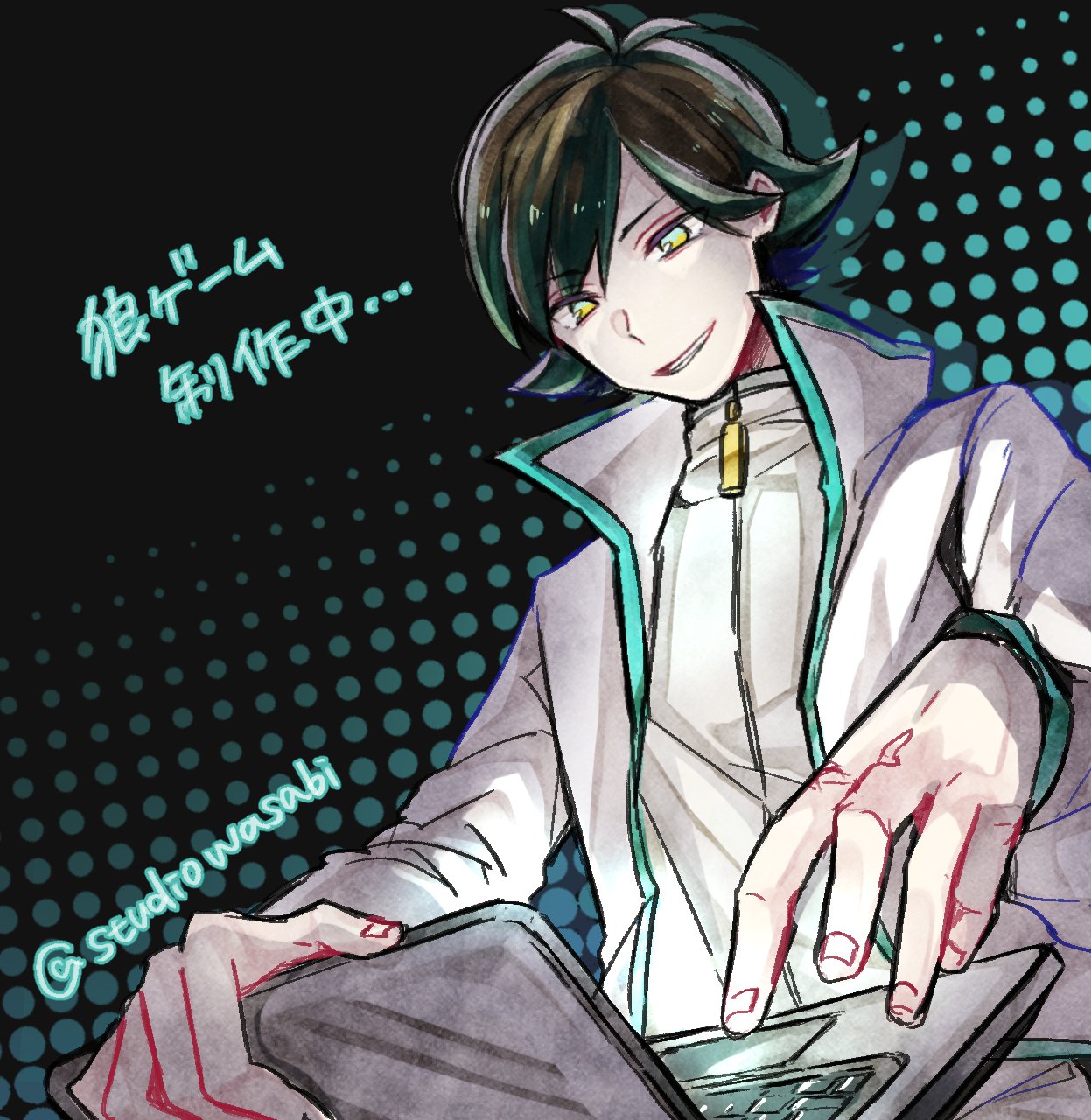 スタジオわさび 今日も着々と狼ゲームリリースのため勤しんでおります １日の終わりとしてイラストをちょこちょこあげていきます 今日は狼ゲームの立て襟が素敵なこの子 ٩ W و Byあや奈 スタジオわさび 狼ゲーム T Co