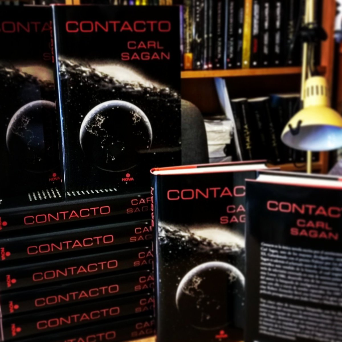 cyberdark's tweet photo. Ya a la venta #Contaco de #CarlSagan, una de esas novelas que no podéis dejar de leer #ContactoCarlSagan
https://t.co/Yvs6EY6QSo https://t.co/LPLrlhpNOf