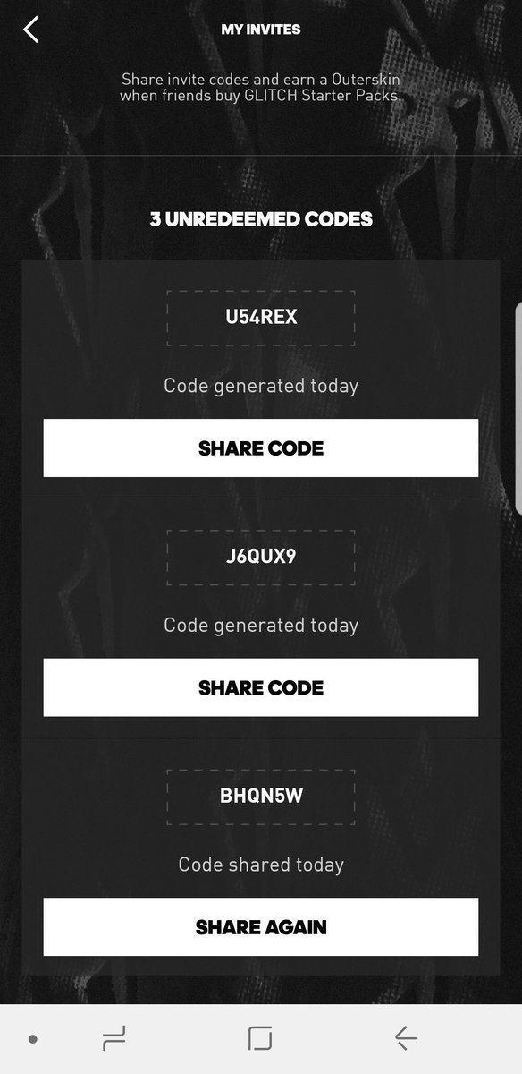 adidas glitch referral code