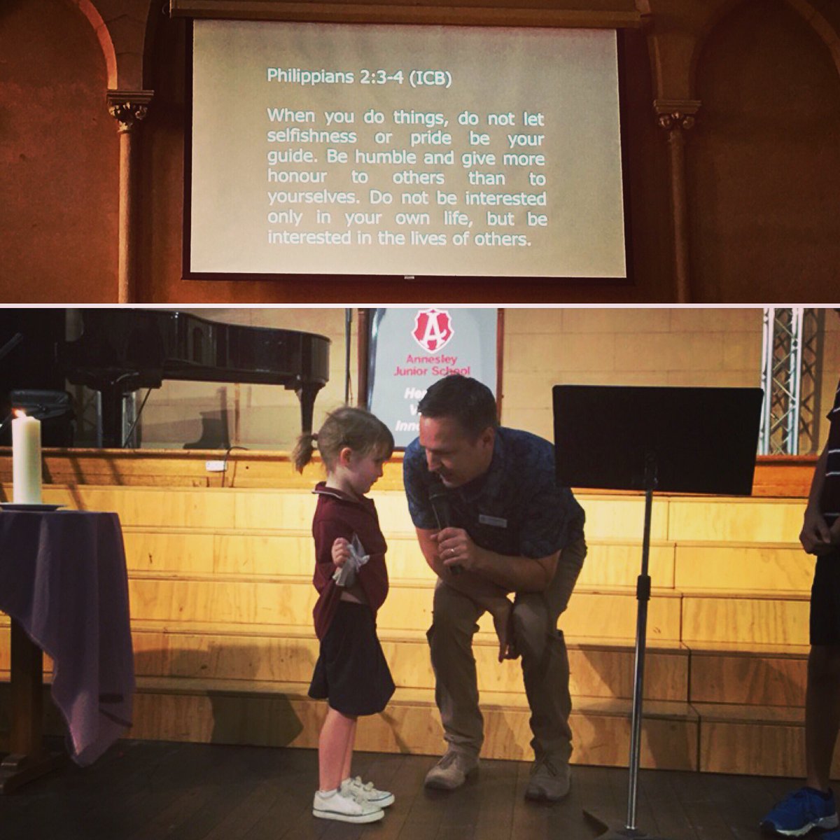 petemorton_'s tweet photo. Chapel @AnnesleySA. I show respect, as well as honour, when I am considerate towards another. #ValuableAction #respect #studentparticipation #signsofrespect https://t.co/8fKW1D5UXs