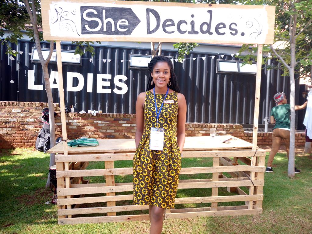 YwcaCouncil's tweet photo. YWCA Zambia is proud to be represented by our youth representative Natasha Siyumbwa at #SheDecides on #SheDecidesDay   empowering girls and women to make their own decisions #WithoutQuestion https://t.co/RKSDfvwtnS