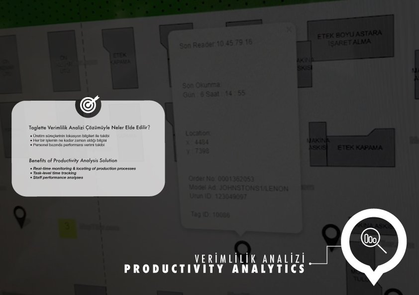 TagletteTech's tweet photo. ÜRETİM ÇÖZÜMLERİ / PRODUCTION SOLUTIONS
Verimlilik Analizi / Productivity Analysis
Taglette firmalara verimlilik analizleri sağlayarak personel ve maliyet yönetimlerini daha verimli hale getirmelerine yardımcı olmaktadır. https://t.co/cnpyJgP7is
#taglette #productivity #analysis https://t.co/zREuDykvUp